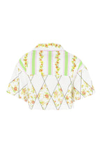 Load image into Gallery viewer, Floral print cotton blouse
