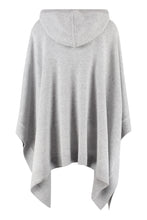 Load image into Gallery viewer, Hooded wool poncho

