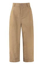 Load image into Gallery viewer, Cotton gabardine trousers
