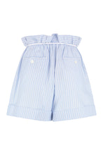 Load image into Gallery viewer, Striped cotton shorts
