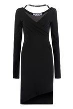 Load image into Gallery viewer, Asymmetric mini dress
