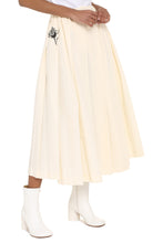 Load image into Gallery viewer, Printed cotton midi skirt
