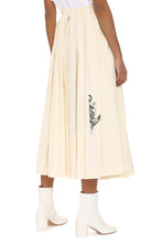 Load image into Gallery viewer, Printed cotton midi skirt
