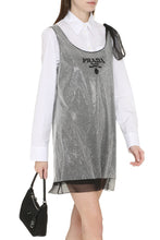 Load image into Gallery viewer, Embellished mini-dress
