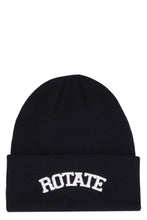 Load image into Gallery viewer, ROTATE Sunday 3 - Abbie logo wool beanie
