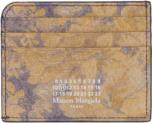Load image into Gallery viewer, Printed leather card holder

