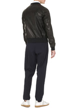 Load image into Gallery viewer, Lambskin bomber jacket
