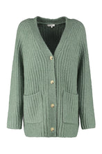 Load image into Gallery viewer, Ribbed-knit cardigan

