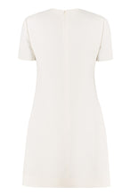 Load image into Gallery viewer, Embroidered crêpe dress
